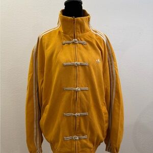 Adidas Men's Mustard Bomber Jacket